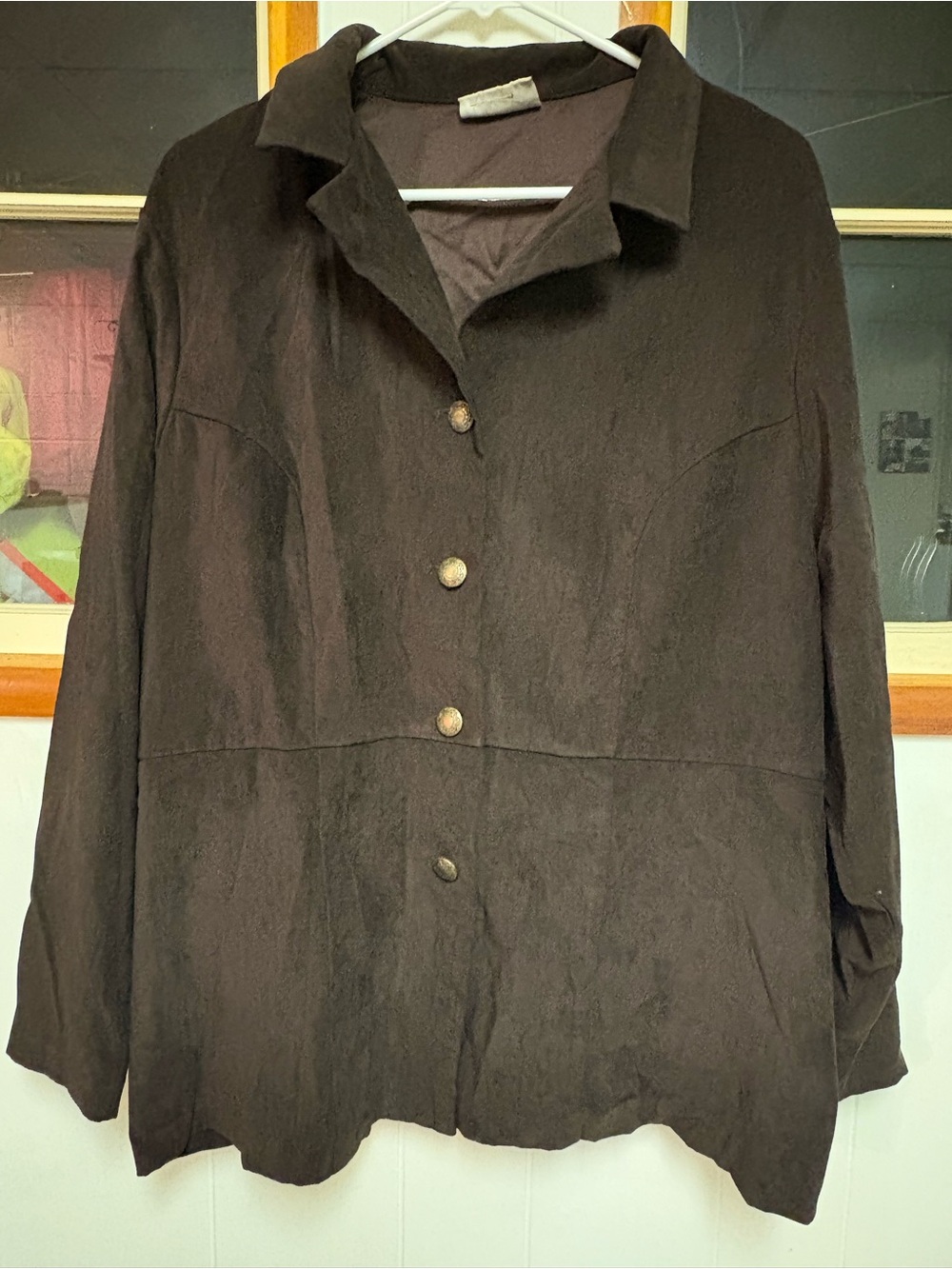 Fashion Bug Brown Button-Front Blazer